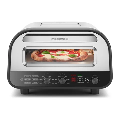 CHEFMAN Indoor Pizza Oven 12" (Stainless Steel) (retailer product photo)