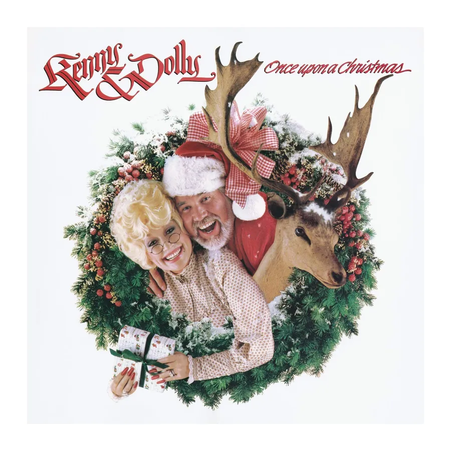 Dolly Parton & Kenny Rogers - Once Upon A Christmas (Vinyl LP) (retailer product photo)