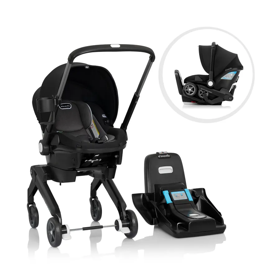 Evenflo Shyft DualRide Infant Car Seat & Stroller Combo (Bryson or Beaufort) (retailer product photo)