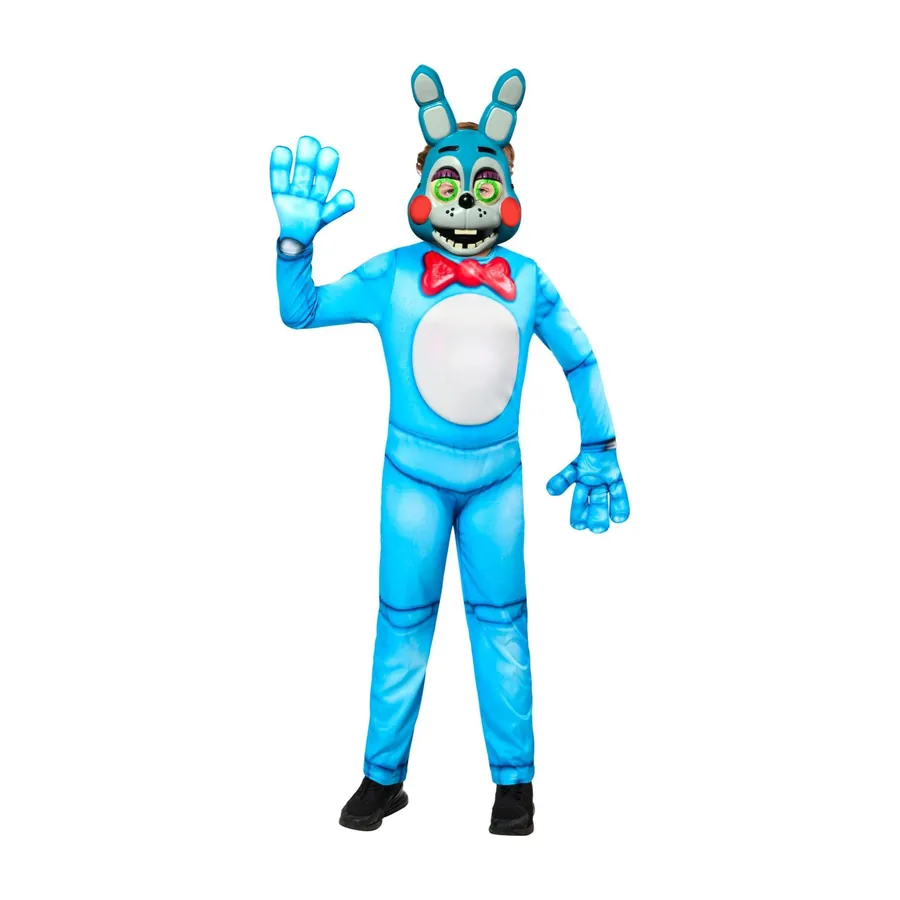 Five Nights At Freddy's: Toy Bonnie Kids Costume (Rubie's) (retailer product photo)