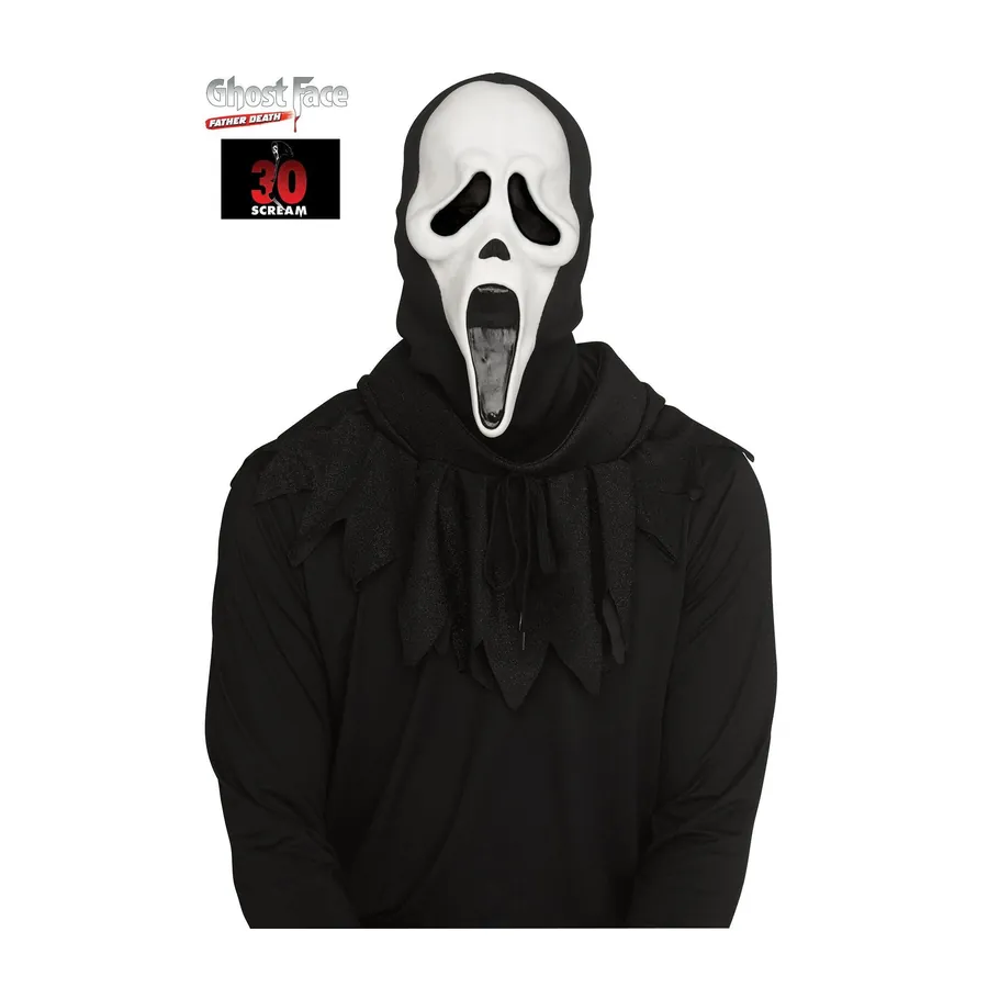 Ghost Face 30th Anniversary Mask (Fun World) (retailer product photo)