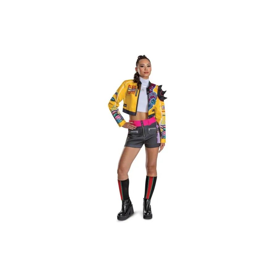 K-Pop Demon Hunters Rumi Hero Look Adult Costume (Disguise) (retailer product photo)